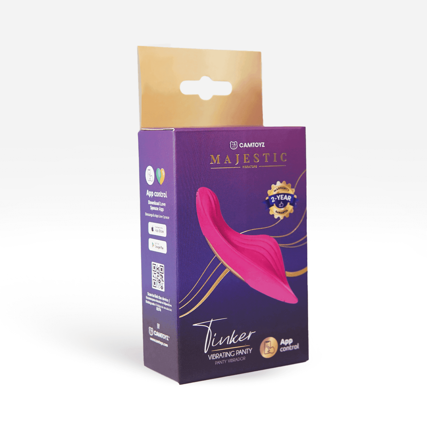 Vibrador para Panty con App Tinker - La Maleta Rosada Vibrador para Vulva