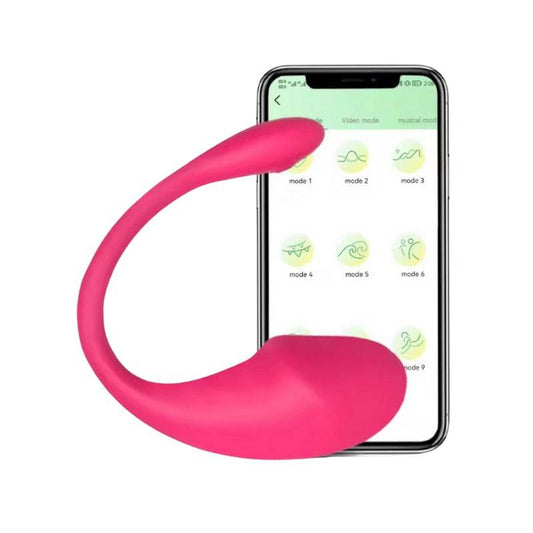 Vibrador para Punto G con App Charlotte - La Maleta Rosada Sex Shop