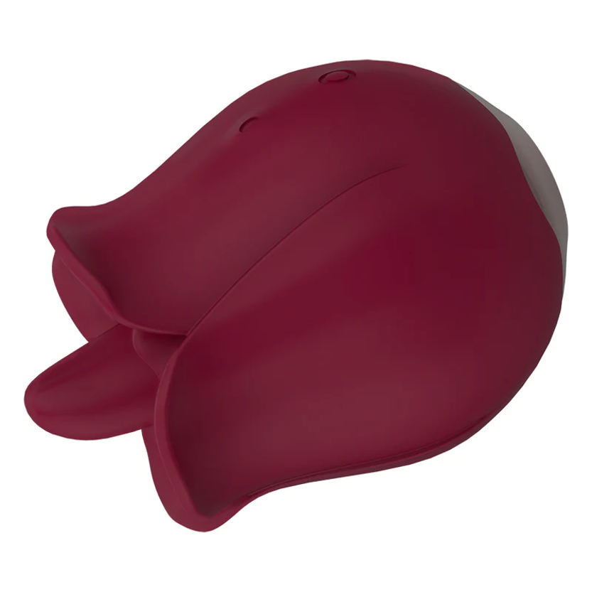 Vibrador con Lengua Rose Pro 4 - La Maleta Rosada Juguetes Sexuales