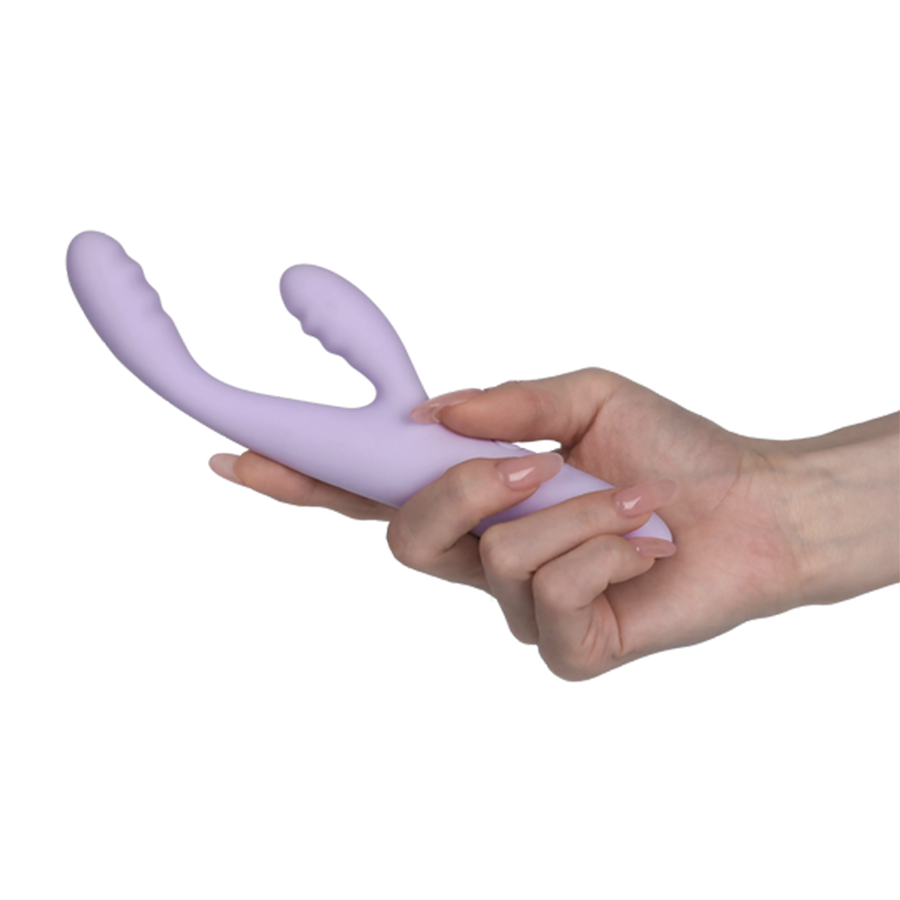 Vibrador Conejo de Doble Estimulación Cici +2 con App - La Maleta Rosada Juguete interactivo con app