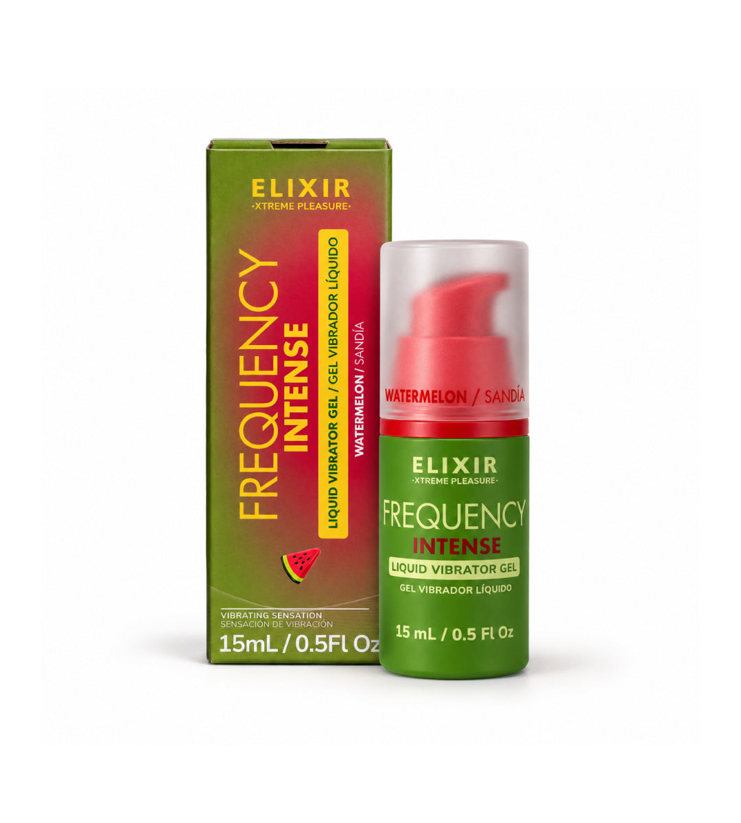 Vibrador Líquido Frequency Intense Saborizado Elixir - La Maleta Rosada frequency vibrador líquido