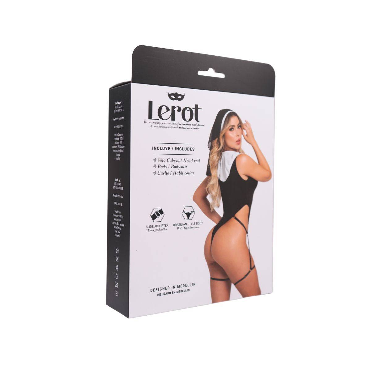 Disfraz Monja Sexy Lerot - La Maleta Rosada