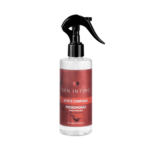 Aceite Corporal con Feromonas para Masajes y Aromaterapia - La Maleta Rosada Sex Shop