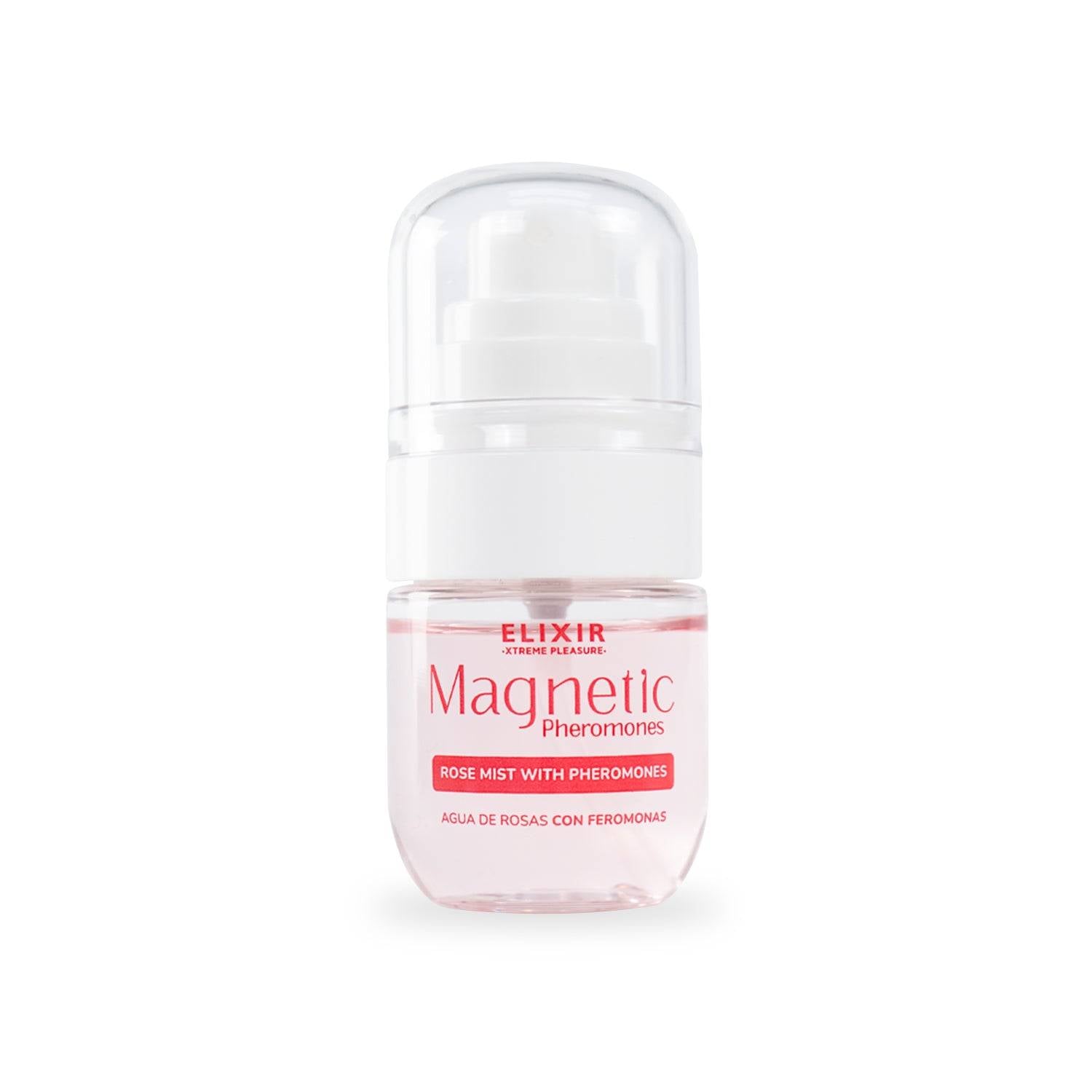 Agua de Rosas con Feromonas Magnetic Elixir - La Maleta Rosada Juguetes Sexuales