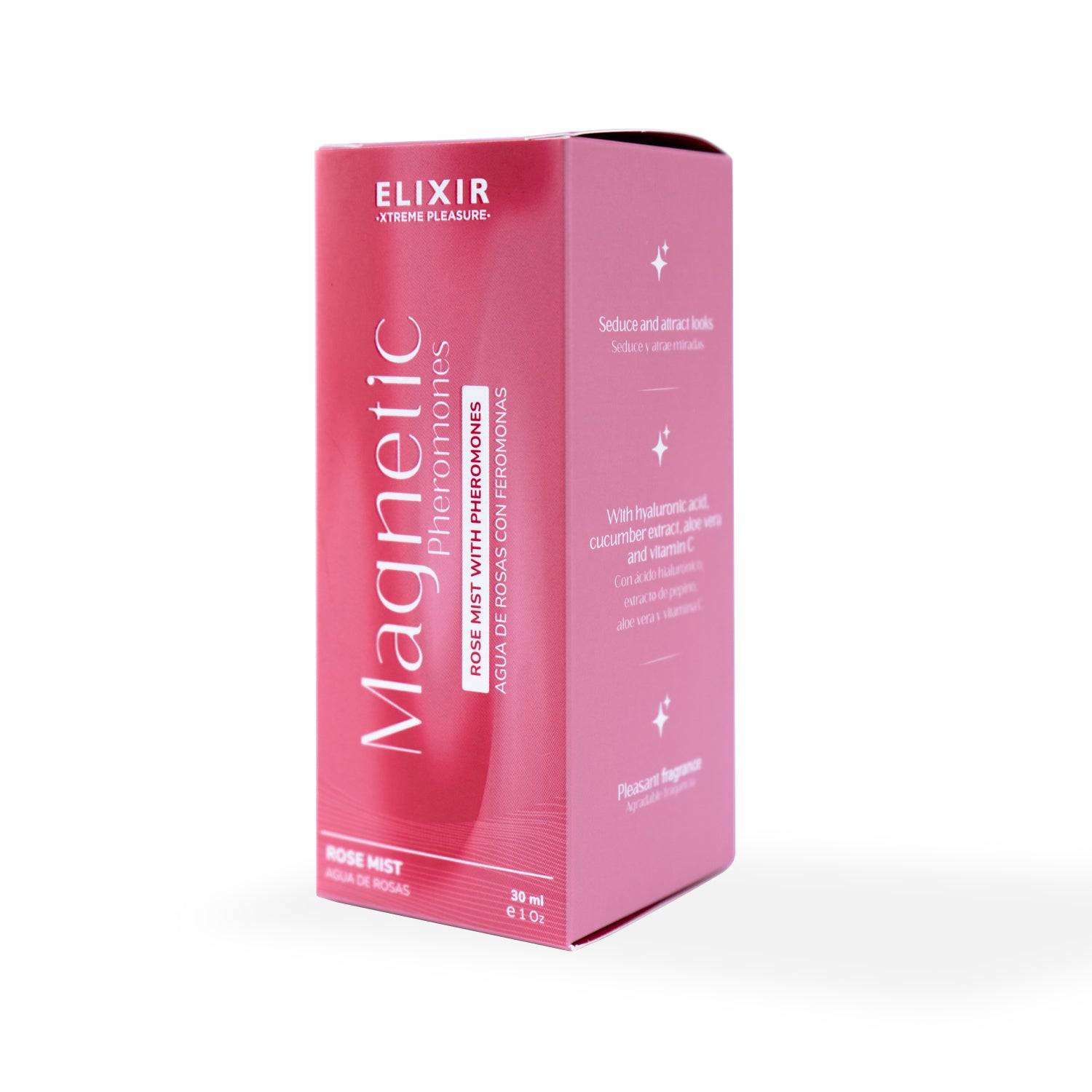 Agua de Rosas con Feromonas Magnetic Elixir - La Maleta Rosada Tienda Sexual