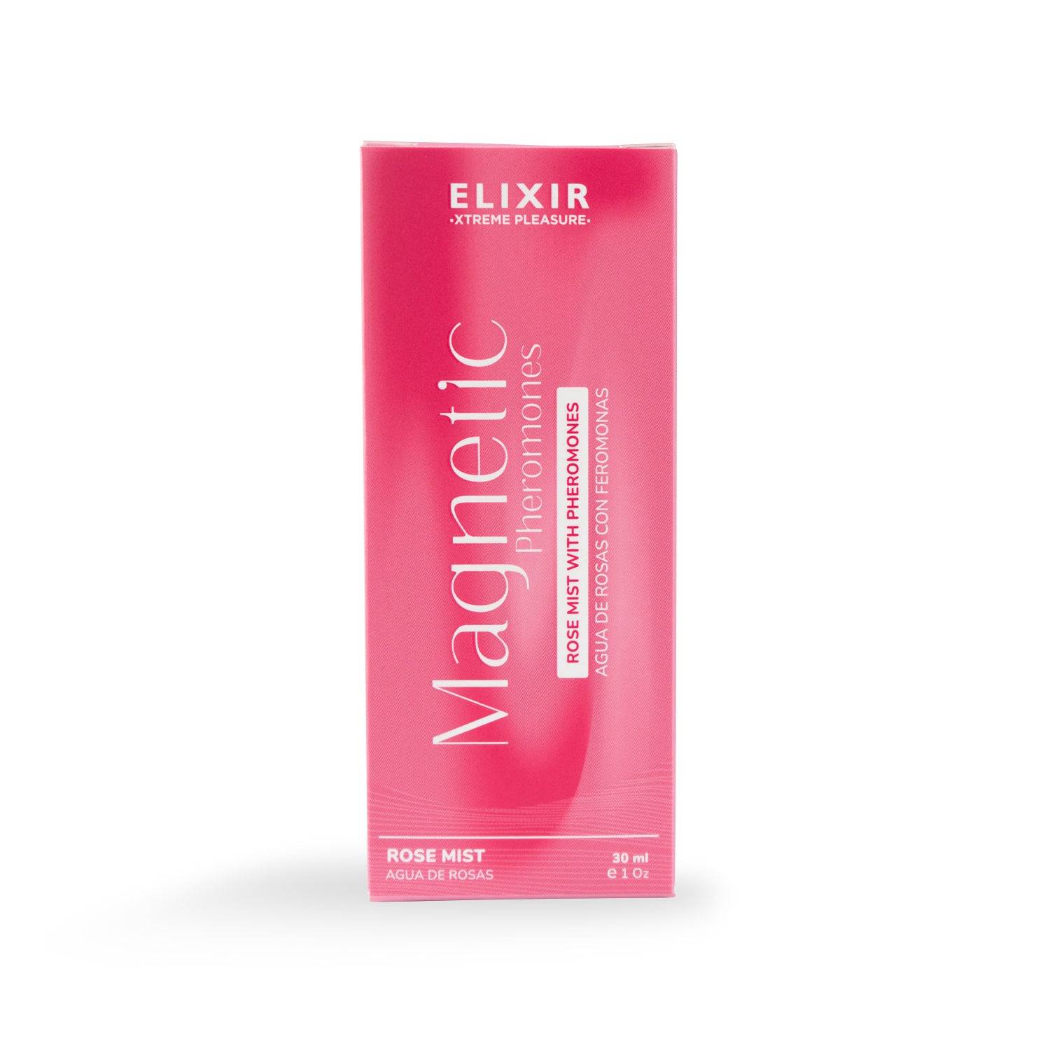 Agua de Rosas con Feromonas Magnetic Elixir - La Maleta Rosada Tienda para Adultos