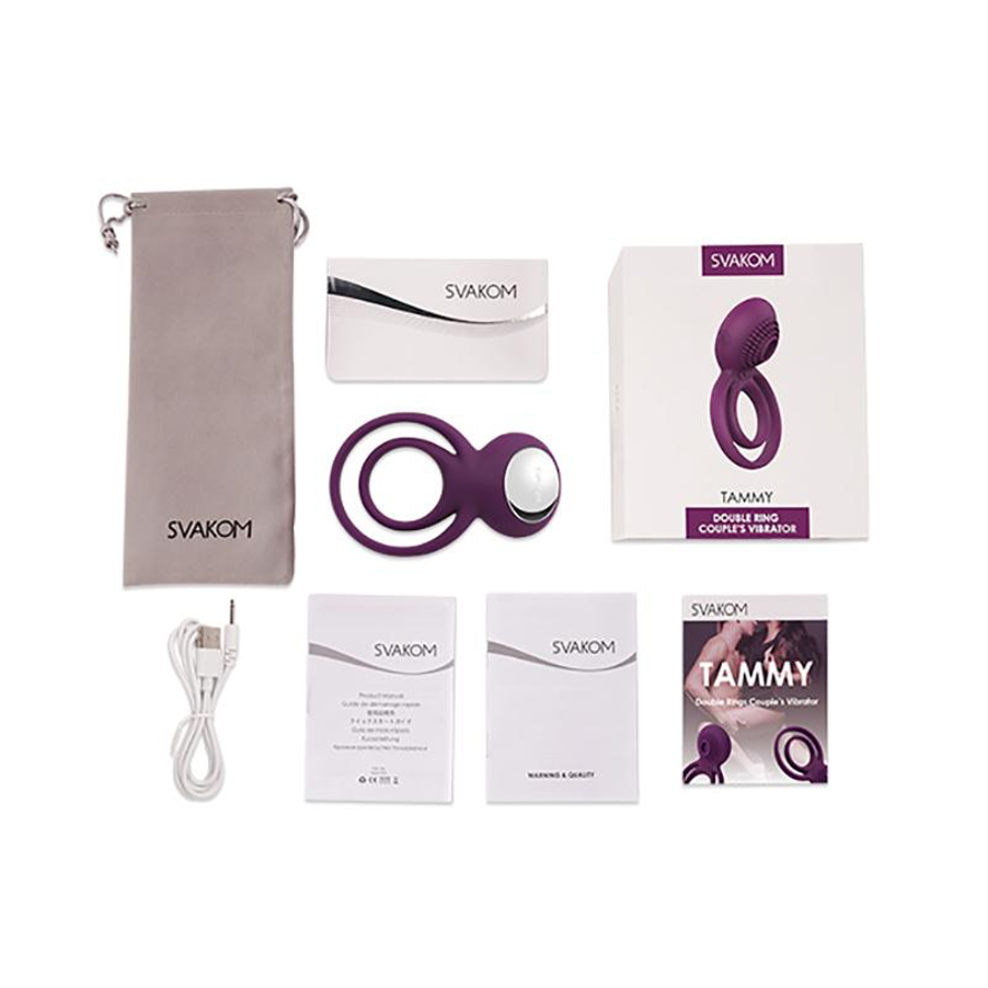 Anillo Vibrador Para El Pene Tammy Svakom - La Maleta Rosada Vibrador Anillo