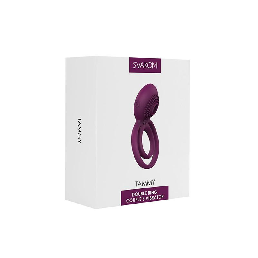 Anillo Vibrador Para El Pene Tammy Svakom - La Maleta Rosada Vibrador para hombres