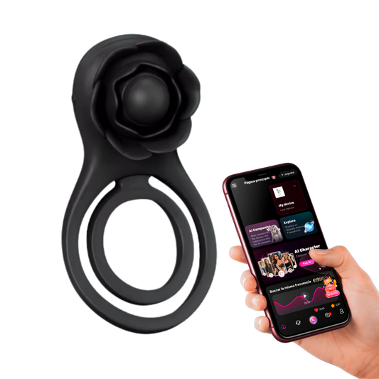 Anilo Vibrador Flynn con App - La Maleta Rosada Sex Shop