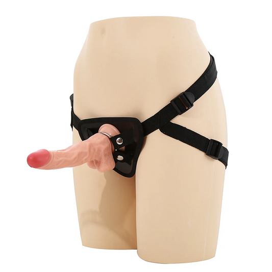 Arnés Realista Dominant Master Strap - on 19.5 cm - La Maleta Rosada Sex Shop