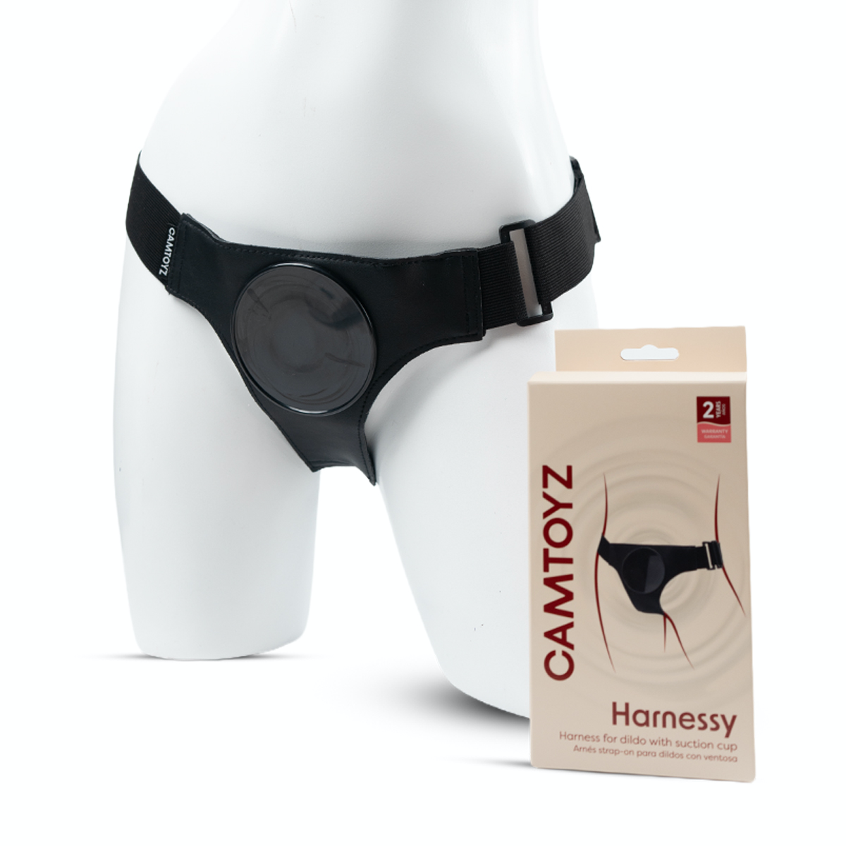 Arnés Universal Harnessy para Dildos con Ventosa - La Maleta Rosada Sex Shop