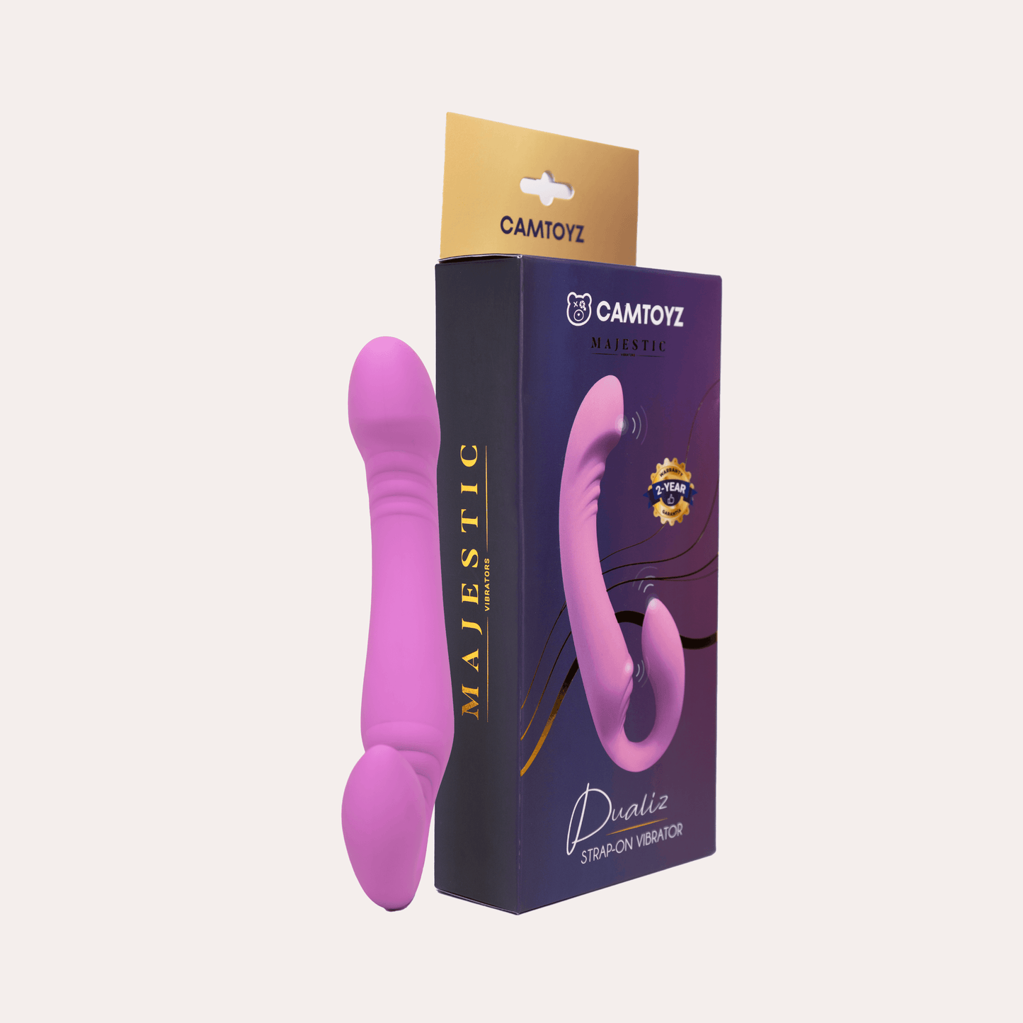 Arnés Vibrador Strap On Dualiz - La Maleta Rosada Juguetes Lésbicos