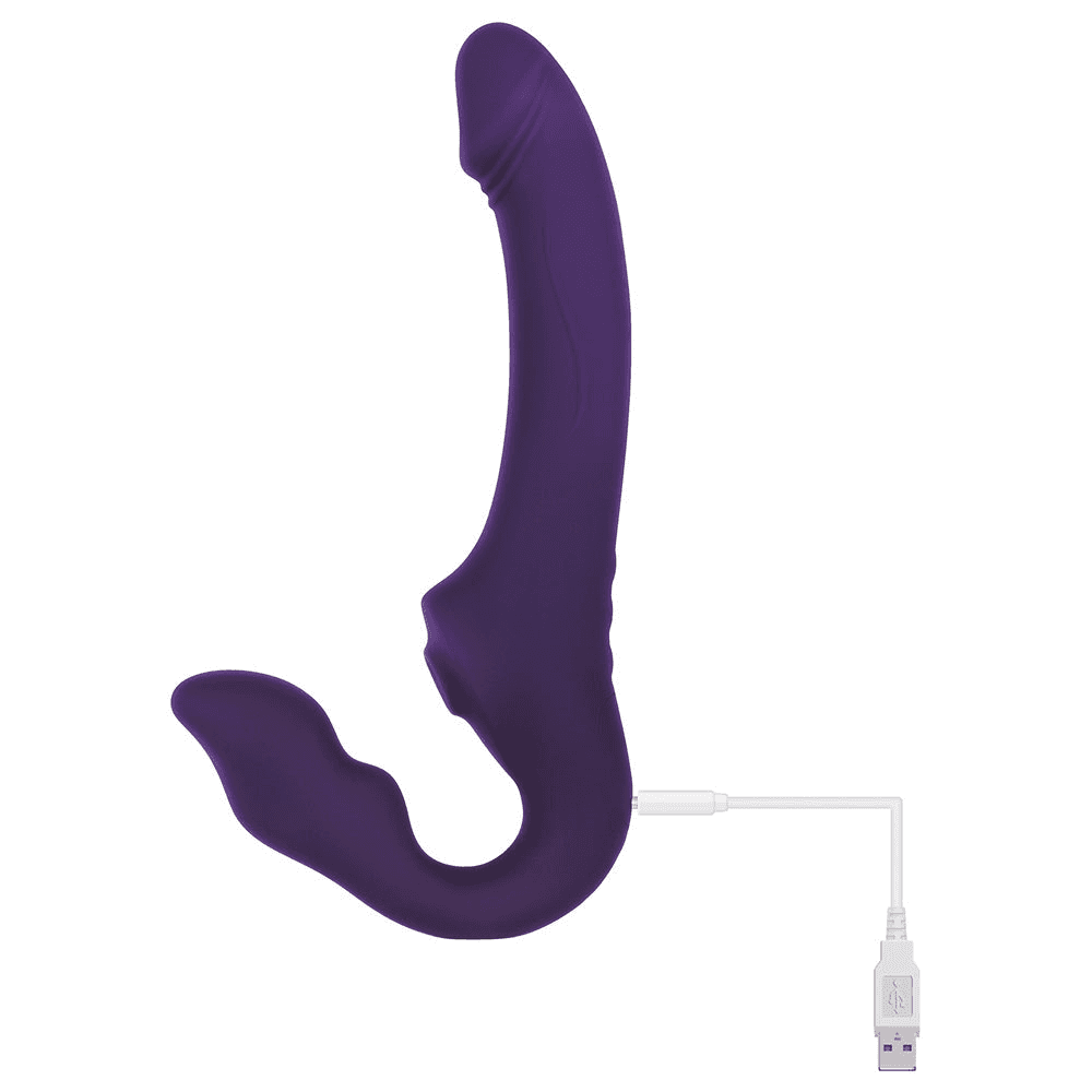  Arnés con Succionador y Control Remoto - La Maleta Rosada Tienda Erótica