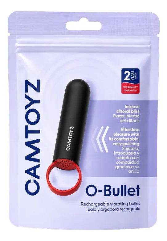 Bala Recargable O-Bullet - La Maleta Rosada Juguetes Sexuales