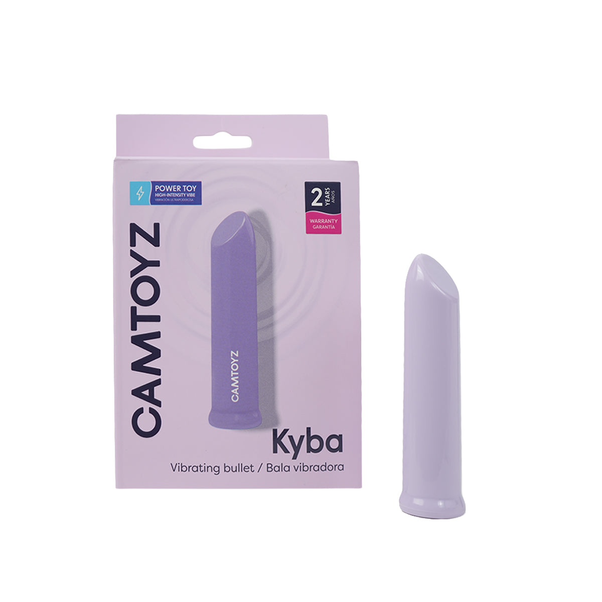 Bala Vibradora Kyba Camtoyz - La Maleta Rosada Bala vibradora