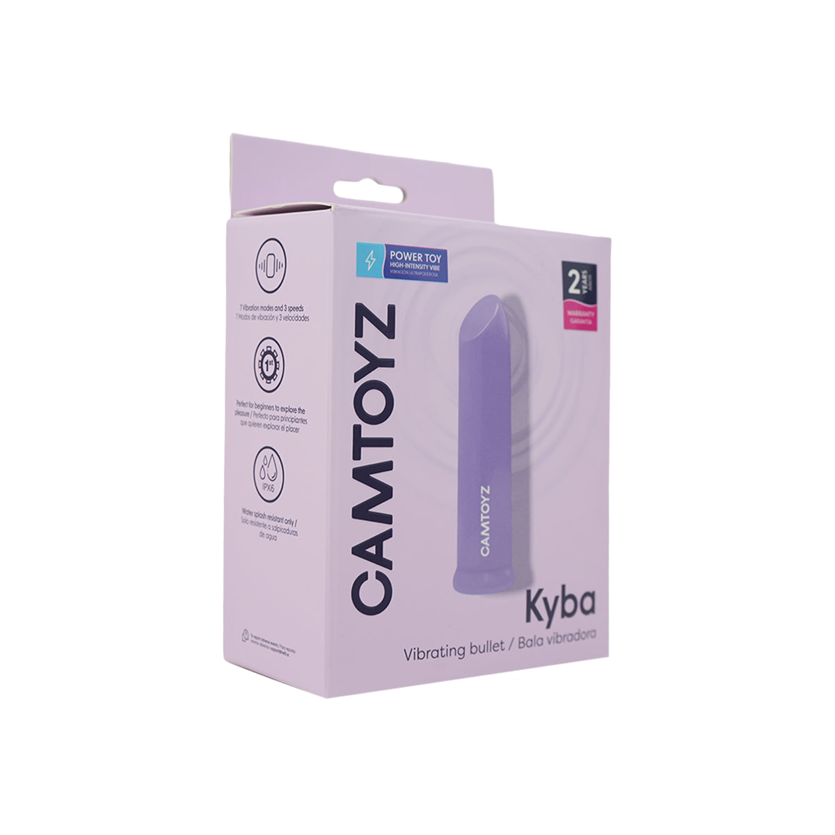 Bala Vibradora Kyba Camtoyz - La Maleta Rosada Balita Vibradora