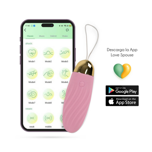 Bala Vibradora con App Elenor - La Maleta Rosada Sex Shop