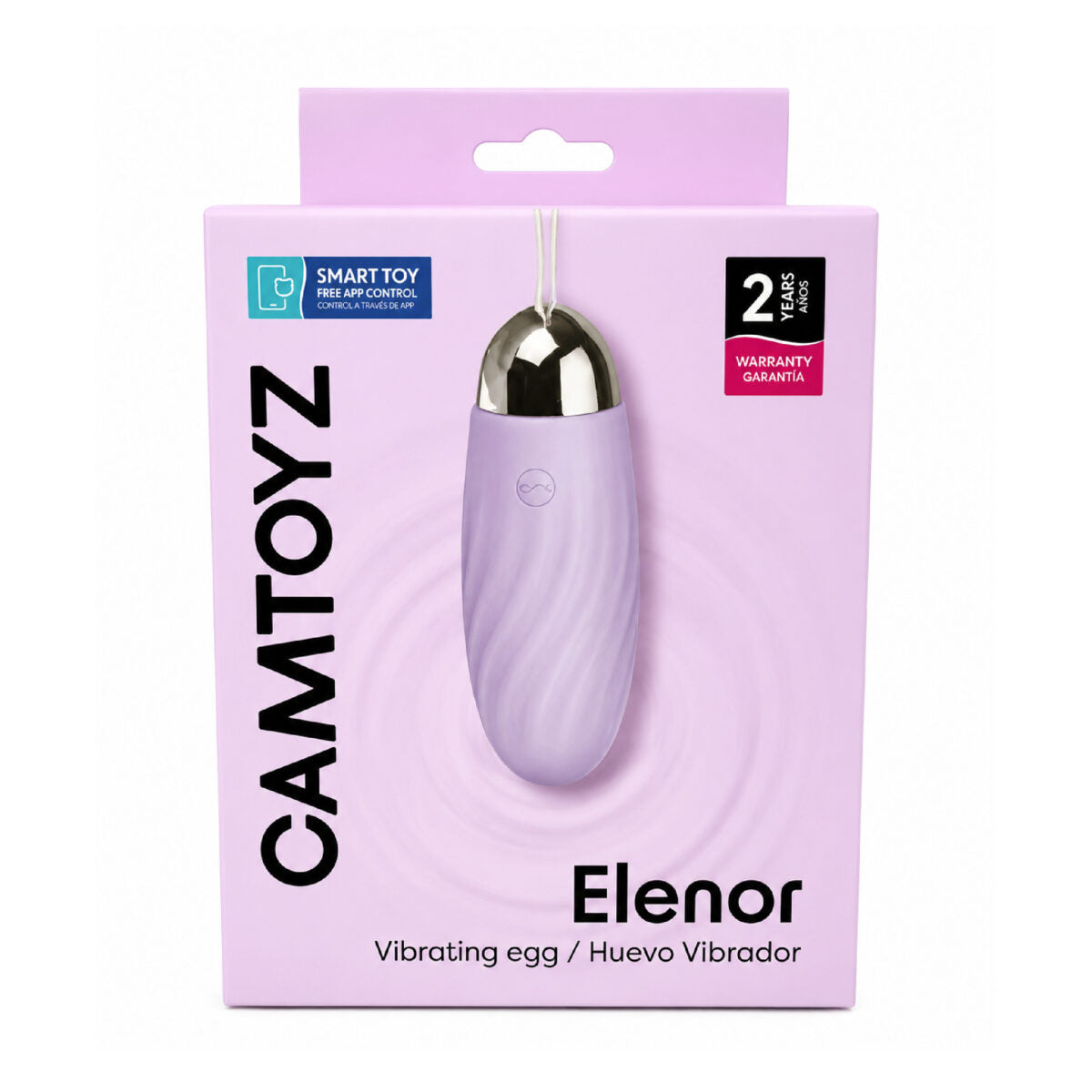 Bala Vibradora con App Elenor - La Maleta Rosada Tienda Erótica