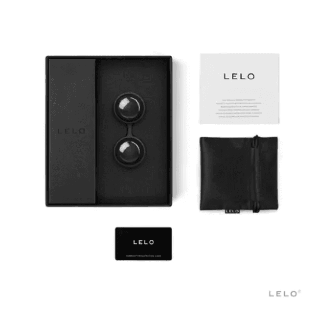 Bolas Kegel Lelo Beads Noir - La Maleta Rosada Juguetes Sexuales