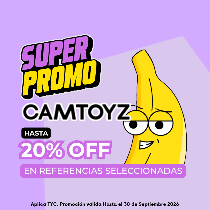 Camtoys 20% - La Maleta Rosada Sex Shop Mobile