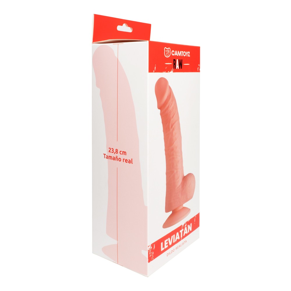 Dildo Realista Leviatan 23.2cm La Maleta Rosada