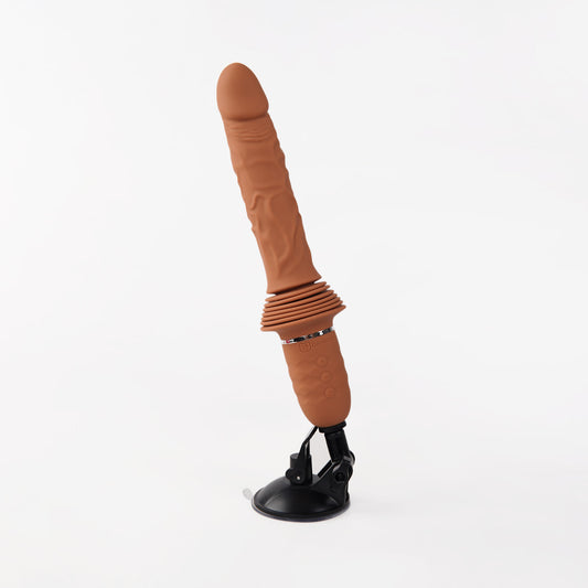 Dildo Vibrador Realista con Empuje Flexia - La Maleta Rosada Tienda Sexual