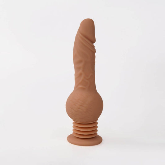 Dildo Vibrador Realista con Empuje Velosten - La Maleta Rosada Tienda Sexual