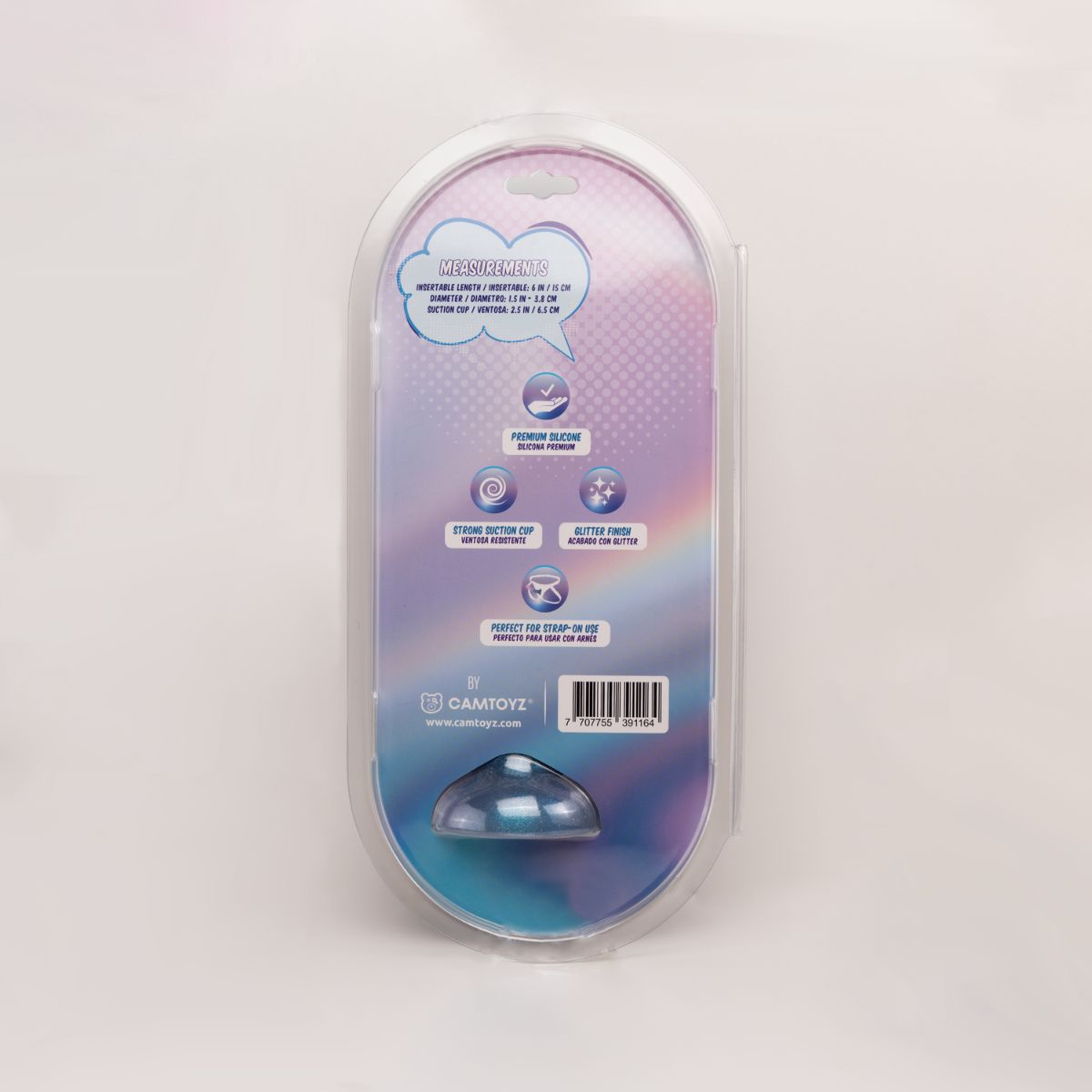 Dildo de Silicona Auralia 15 cm - La Maleta Rosada Consolador con Ventosa
