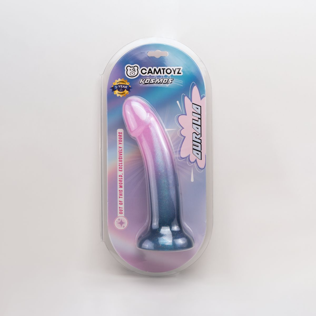 Dildo de Silicona Auralia 15 cm - La Maleta Rosada Tienda para Adultos