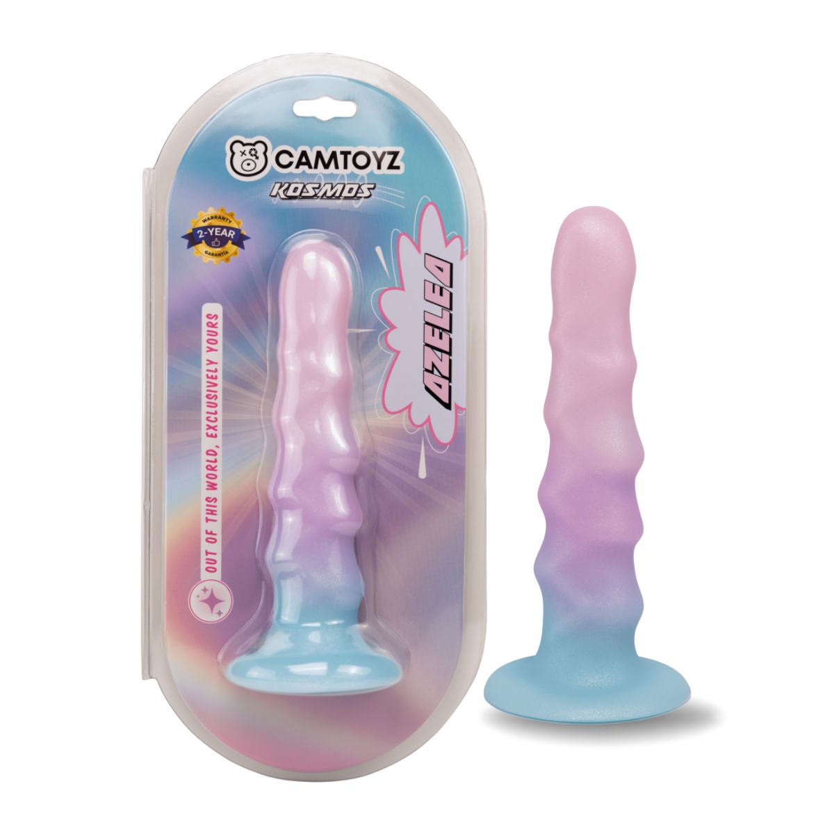 Dildo de Silicona Azelea 15.5 cm - La Maleta Rosada Sex Shop