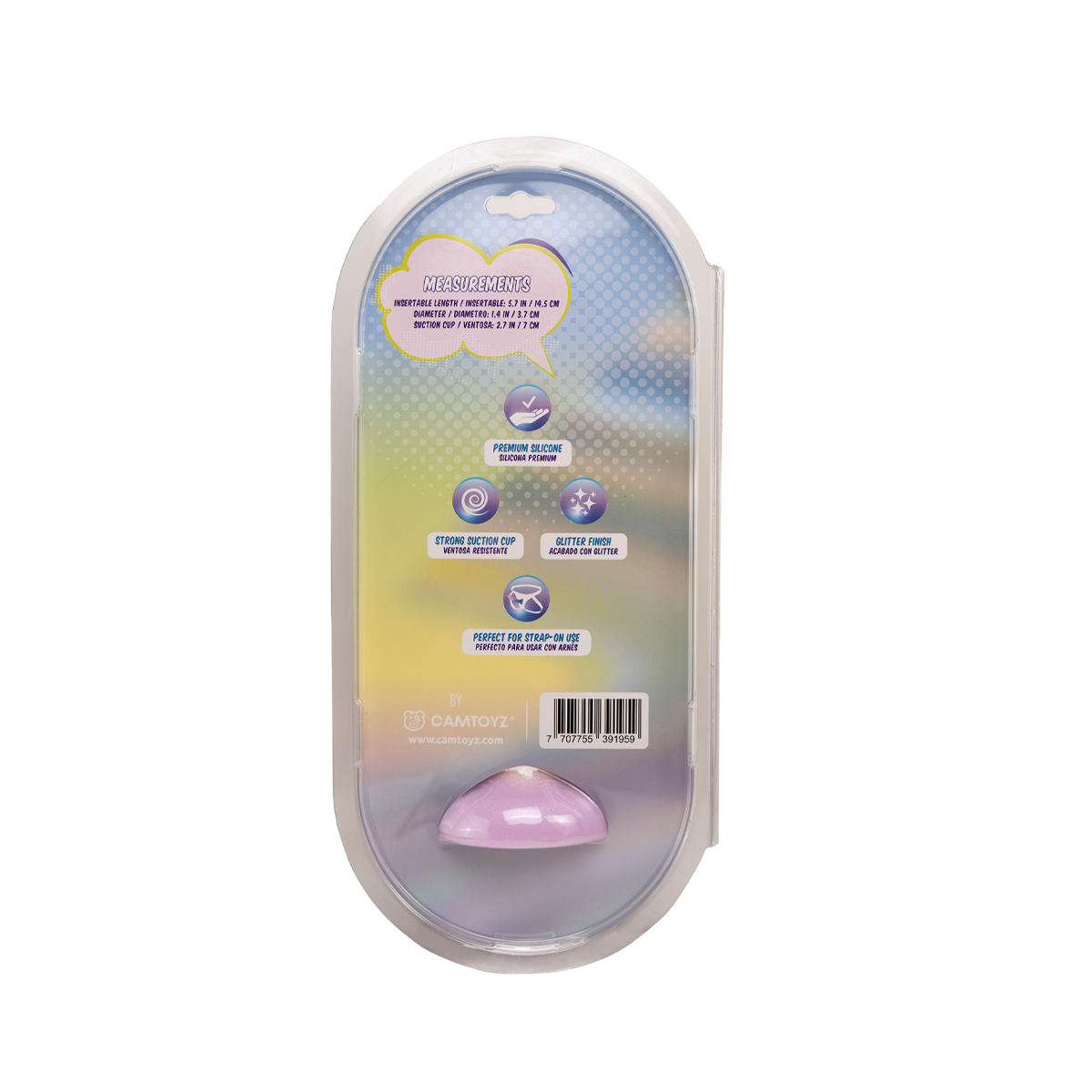 Dildo de Silicona Venus 14.5 cm - La Maleta Rosada Juguetes para Adultos