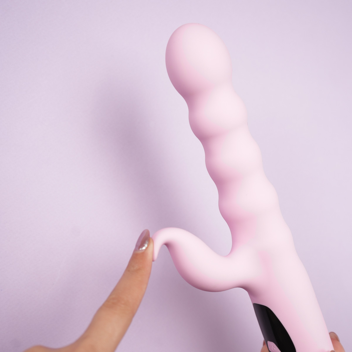 Estimulador de punto G y clítoris Vessa con Empuje - La Maleta Rosada Juguetes para Adulto