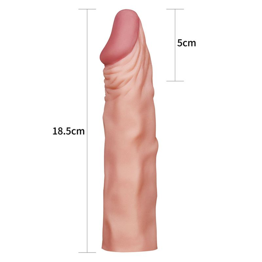 Funda para el Pene Pleasure Extender 2 in - La Maleta Rosada Tienda Erótica