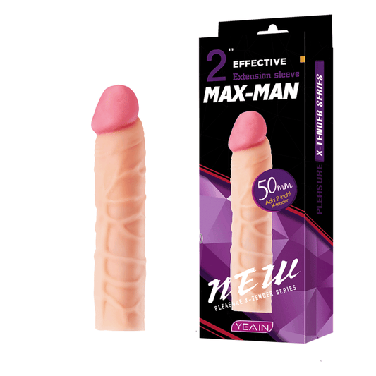 Funda para el Pene Pleasure X-Tender 17 cm - La Maleta Rosada Sex Shop