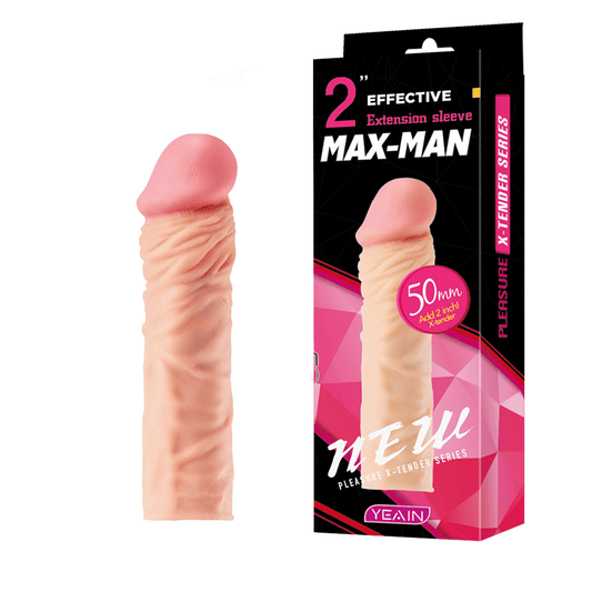 Funda para el Pene Pleasure X-Tender 19 cm - La Maleta Rosada Sex Shop