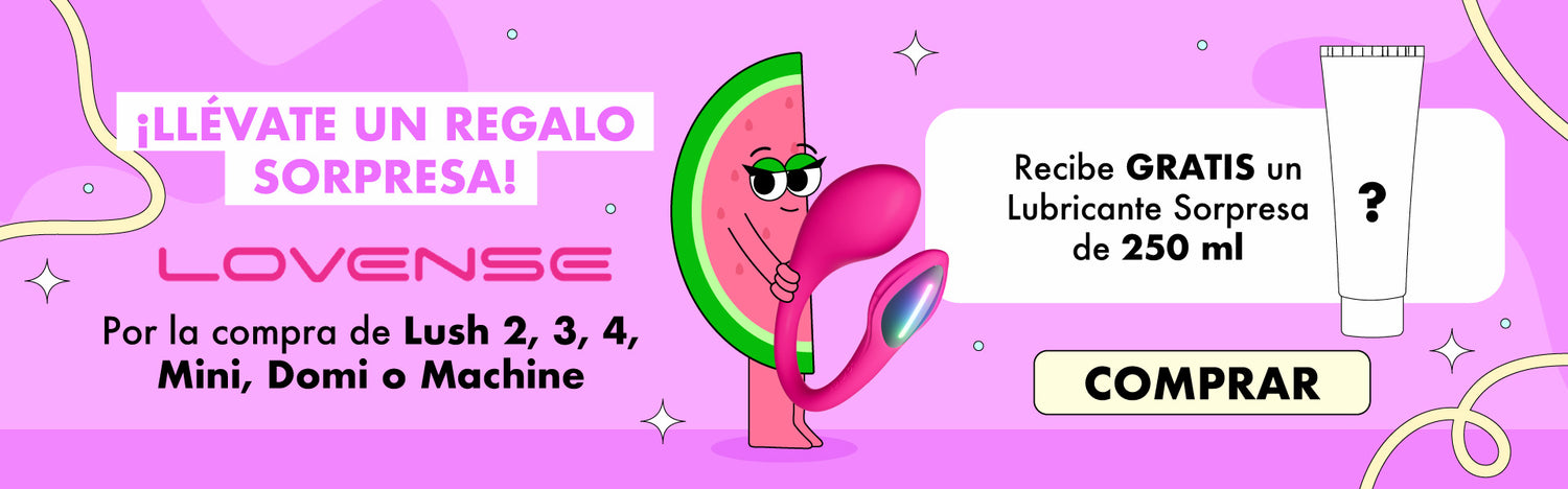 Lovense Lubricante Gratis - La Maleta Rosada Sex Shop