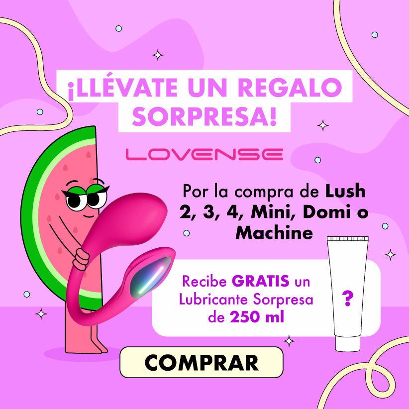 Lovense Lubricante Gratis - La Maleta Rosada Sex Shop Mobile