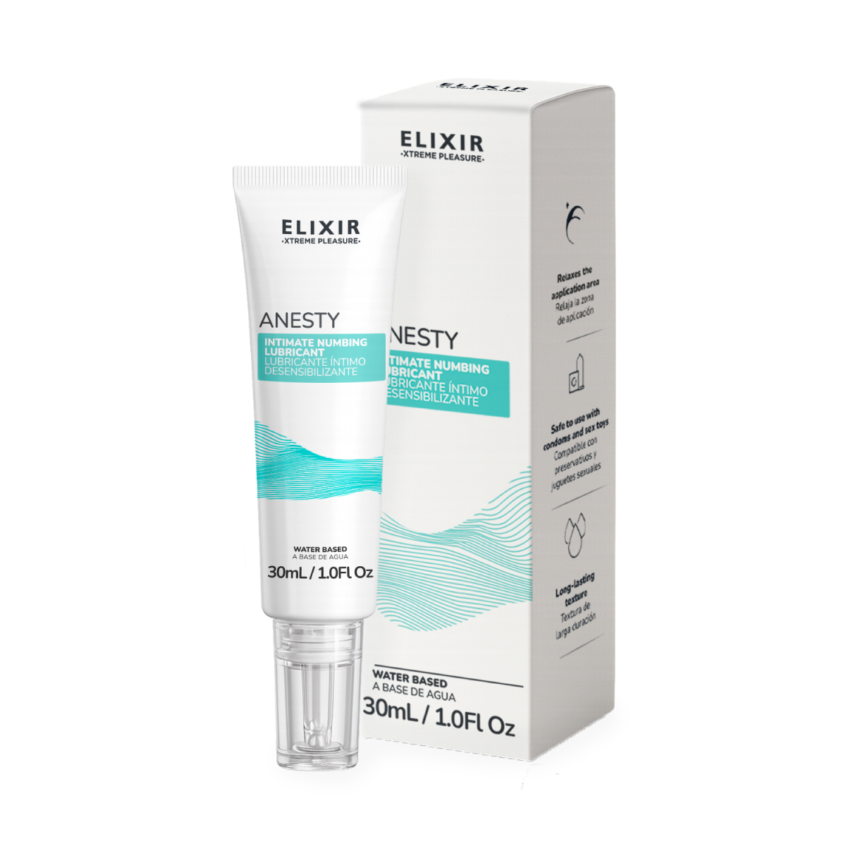 Lubricante Desensibilizante Anal Anesty Elixir - La Maleta Rosada Lubricante Desensibilizante
