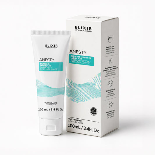 Lubricante Desensibilizante Anal Anesty Elixir 100 ml - La Maleta Rosada Sex Shop