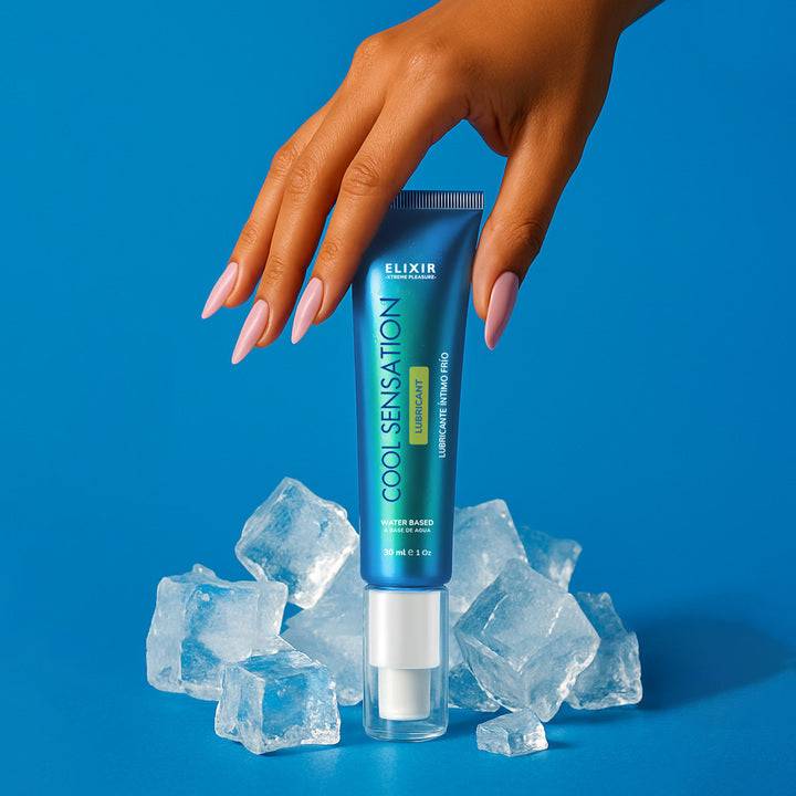 Lubricante Ínimo Frío Cool Sensation - La Maleta Rosada Gel Sexual