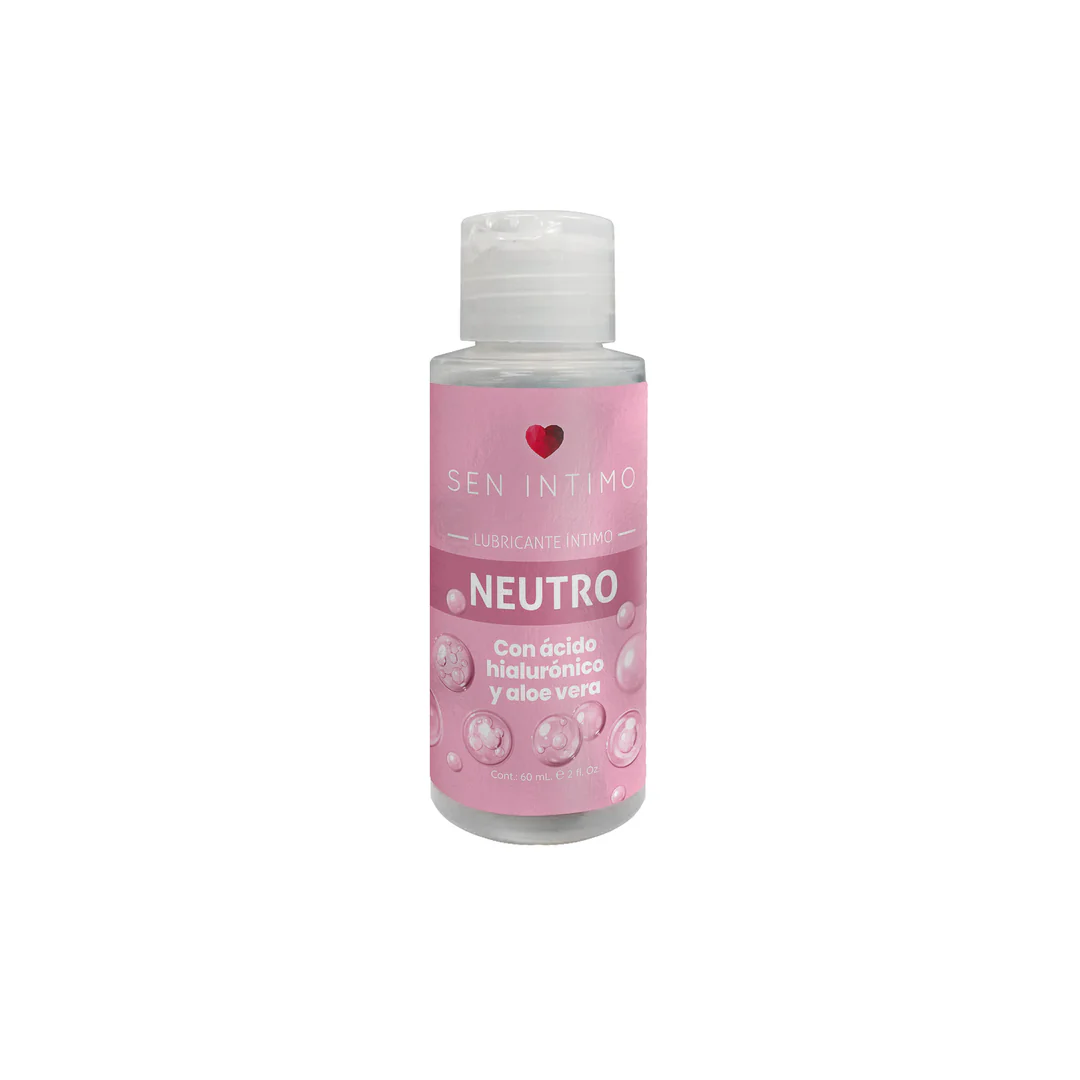 Lubricante Neutro con Ácido Hialurónico y Aloe Vera Sen Íntimo - La Maleta Rosada Juguetes Sexuales