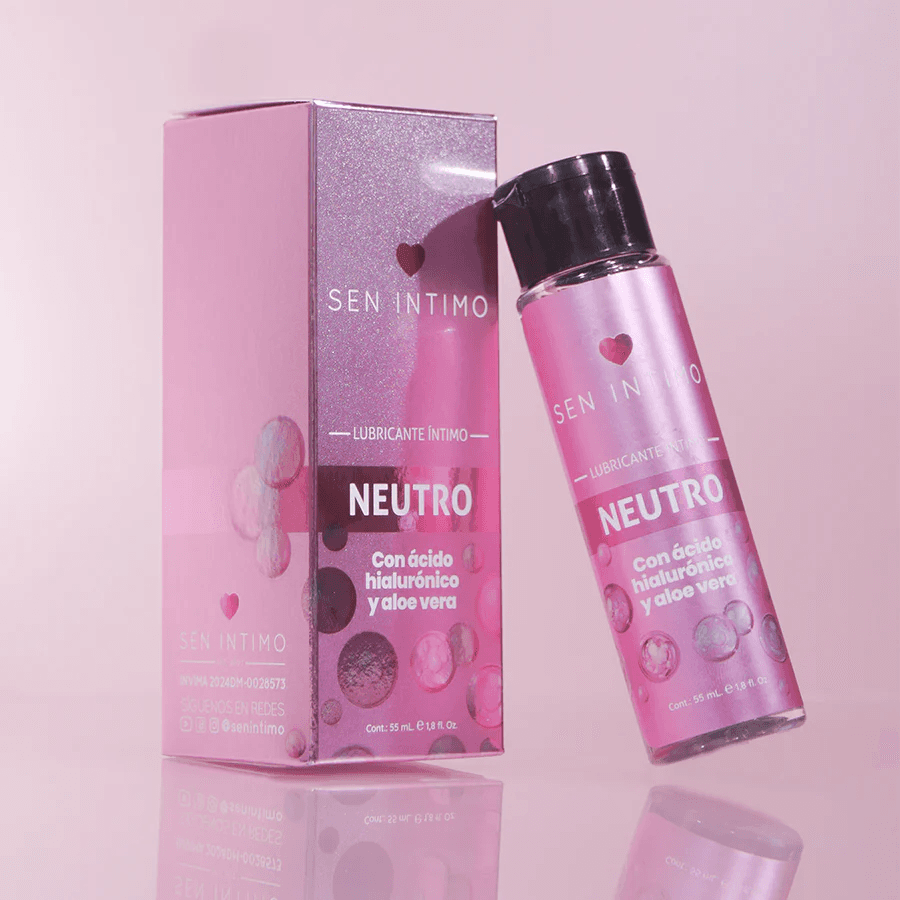 Lubricante Neutro con Ácido Hialurónico y Aloe Vera Sen Íntimo - La Maleta Rosada Sex Shop