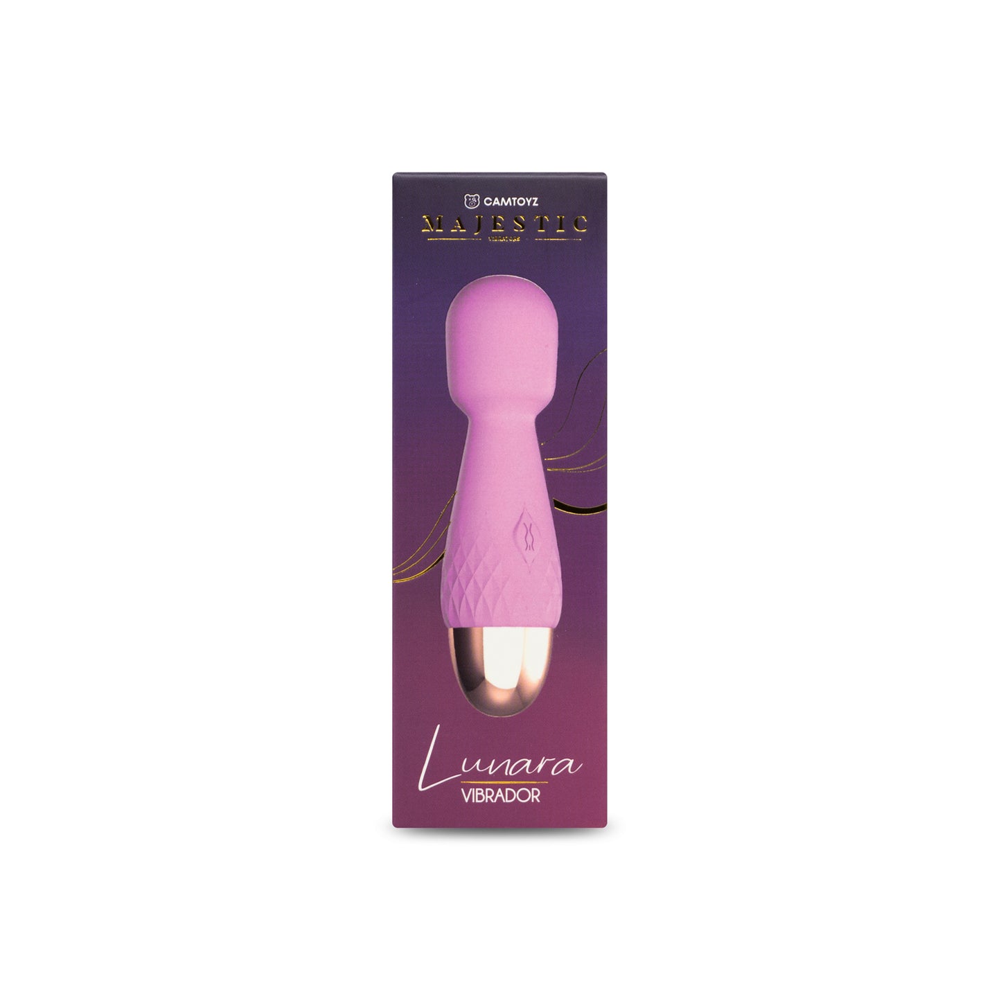 Mini Vibrador Hitachi Lunara - La Maleta Rosada Tienda Sexual