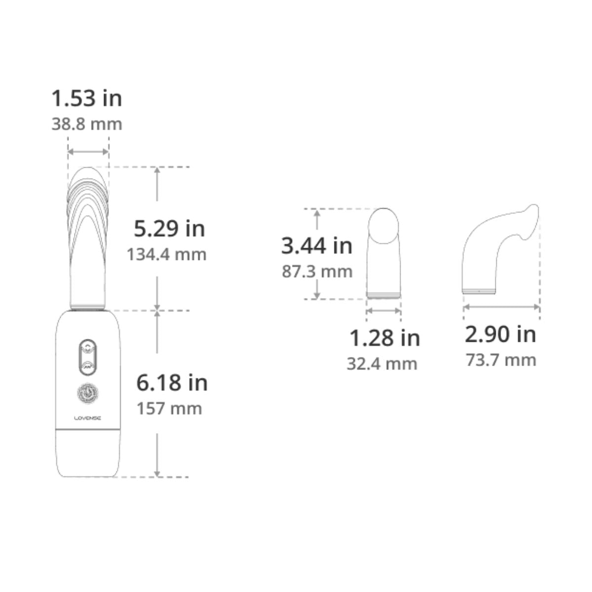 Mini Sex Machine con App Spinel de Lovense - La Maleta Rosada Juguetes Webcam