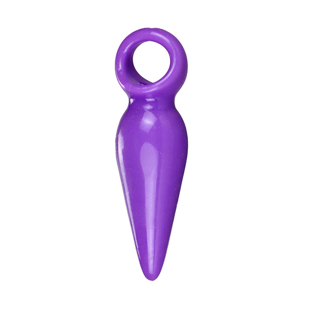 Plug Anal Santorini Morado - La Maleta Rosada Juguetes Sexuales