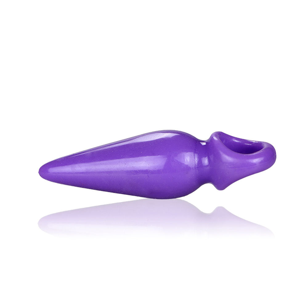 Plug Anal Santorini Morado - La Maleta Rosada Plug Vibrador