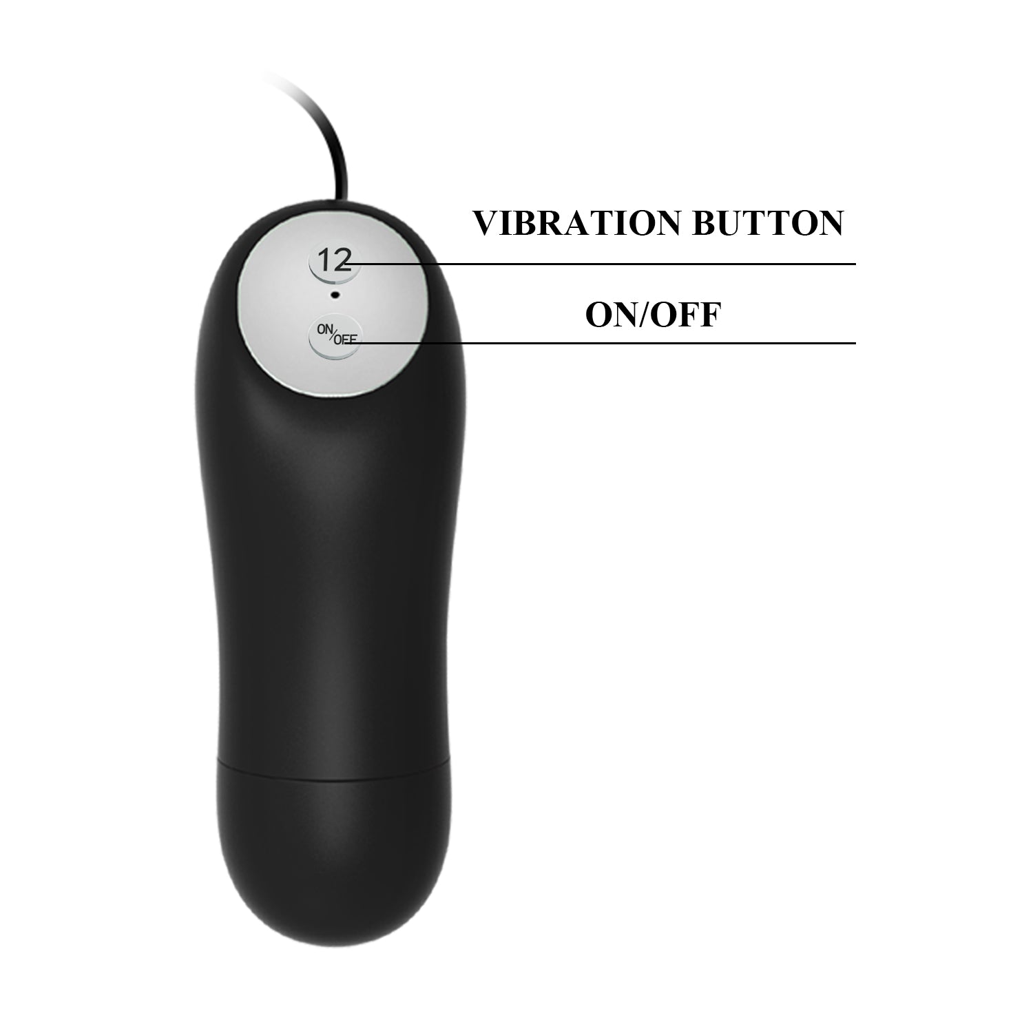 Plug Anal Taiki con Vibración - La Maleta Rosada Tapón Anal con Vibración