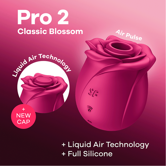 Satisfyer Pro 2 Classic Blossom – La Maleta Rosada Sex Shop