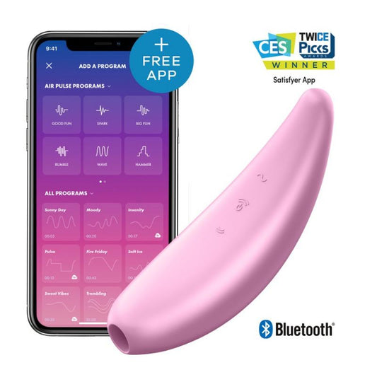 Satisfyer Curvy 3+ - La Maleta Rosada Sex Shop