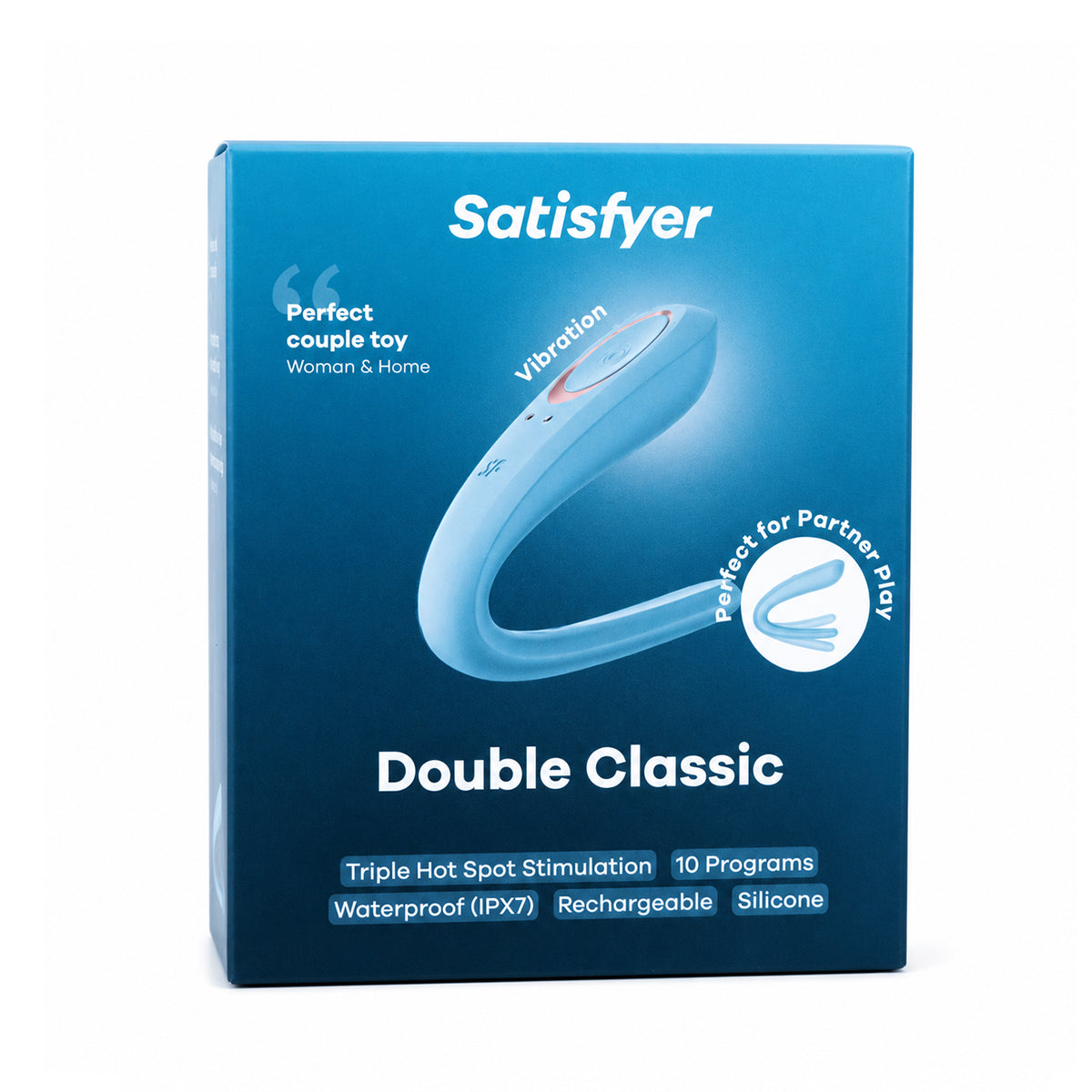 Satisfyer Double Classic - La Maleta Rosada Tienda Erótica